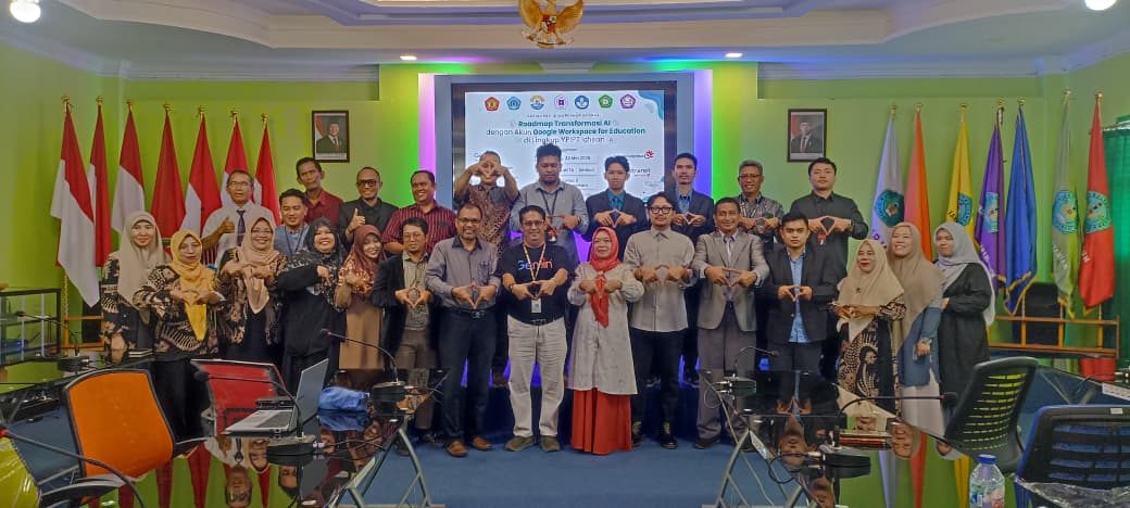Perguruan Tinggi YPIPT Ichsan Gelar Workshop Transformasi AI Berbasis Google Workspace for Education