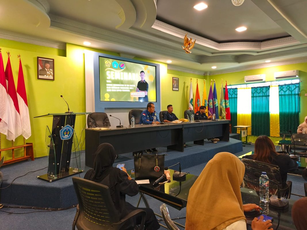 Cerdas Berinvestasi di Era Digital, BEM FE Universitas Ichsan Gorontalo Gelar Seminar Khusus Mahasiswa