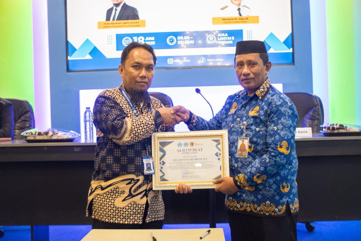 Fakultas Ilmu Komputer Unisan Gorontalo Gelar Seminar Teknologi dan Tandatangani MOA dengan Pemerintah Kecamatan Dumbo Raya serta Dua Sekolah