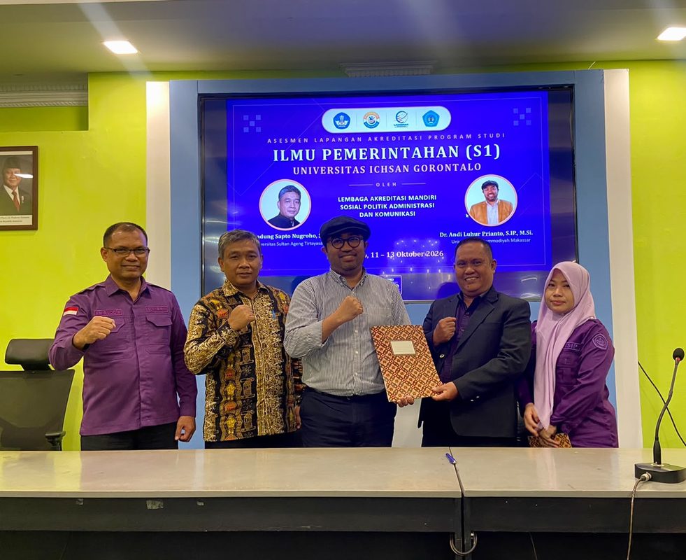 Asesmen Lapangan LAMSPAK Rampung, UNISAN Sampaikan Terima Kasih atas Arahan Asesor untuk Peningkatan Mutu Prodi Sarjana Ilmu Pemerintahan