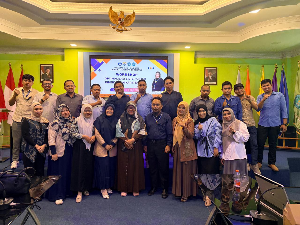 Workshop Optimalisasi Sister untuk Karier Dosen FIKOM Unisan Gorontal